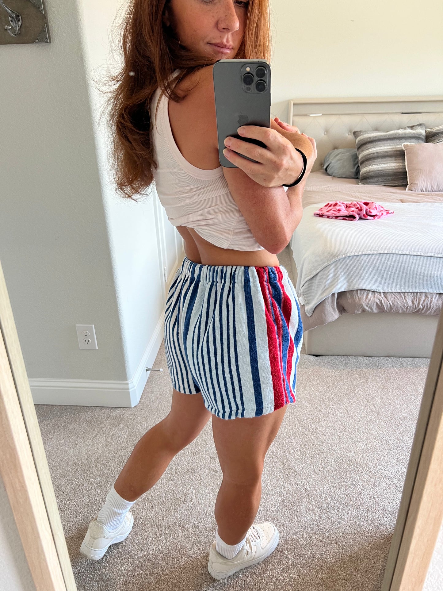 red white and striped